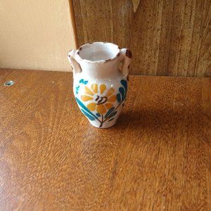 Vintage Majolica Miniature Vase